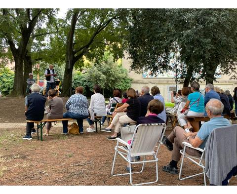 Nel giardino del poeta